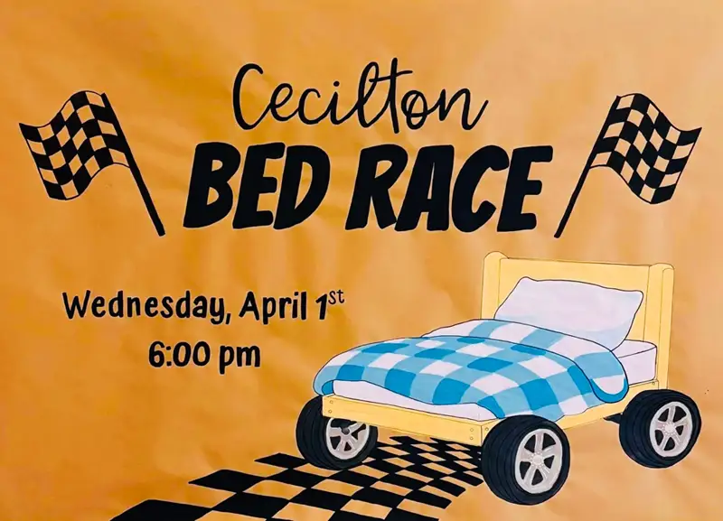 Cecilton Bed Race flyer 2026