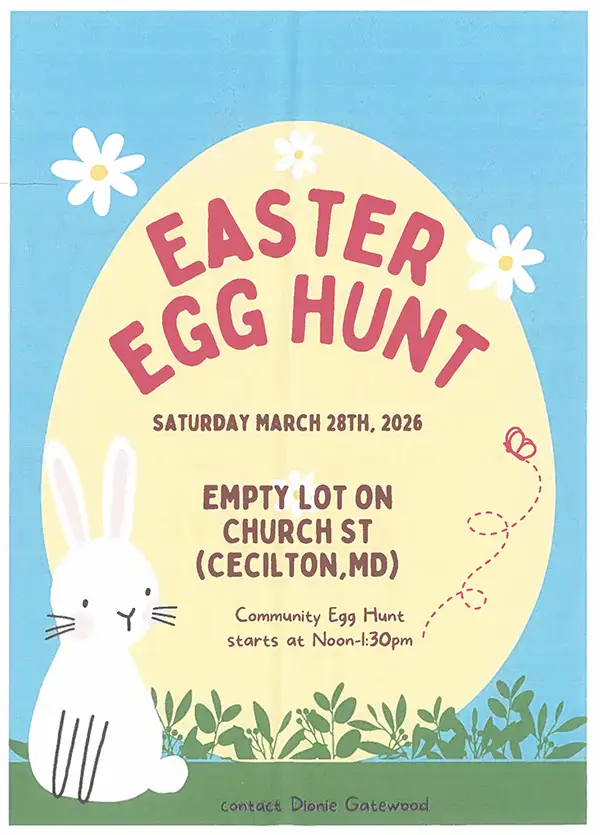 Easter Egg Hunt flyer