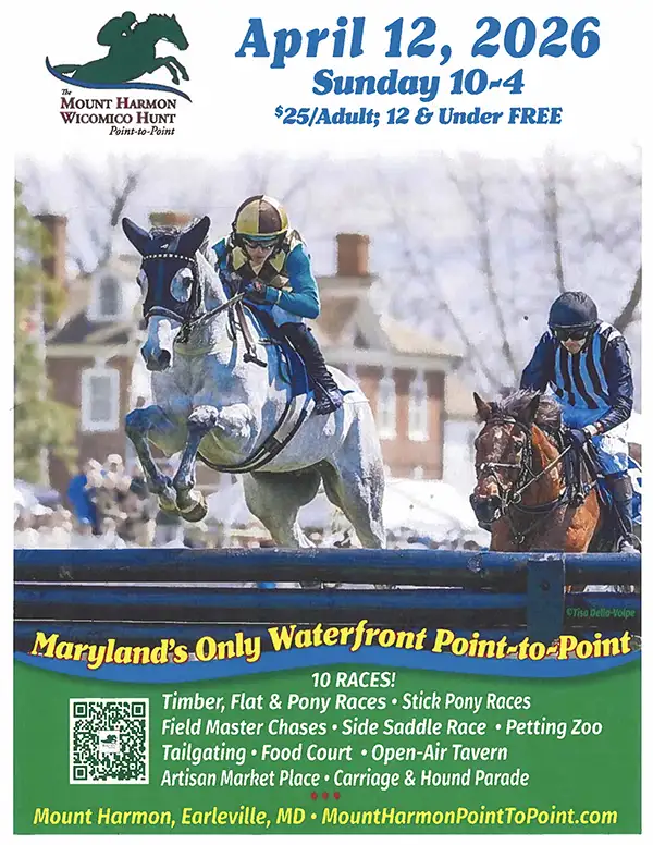 Mount Harmon Point to Point event flyer